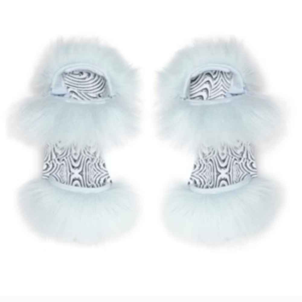 Maisie Wilen x Keds Collaboration Faux Fur Triple Platform Size 8